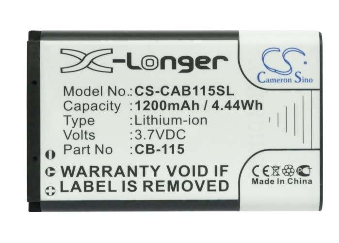 Mobile, SmartPhone Battery CS-CAB115SL for CAT B100