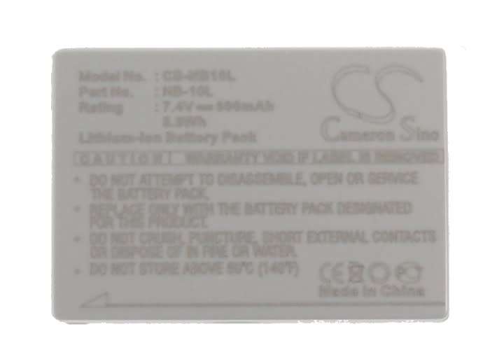 Camera Battery CS-NB10L for CANON NB-10L