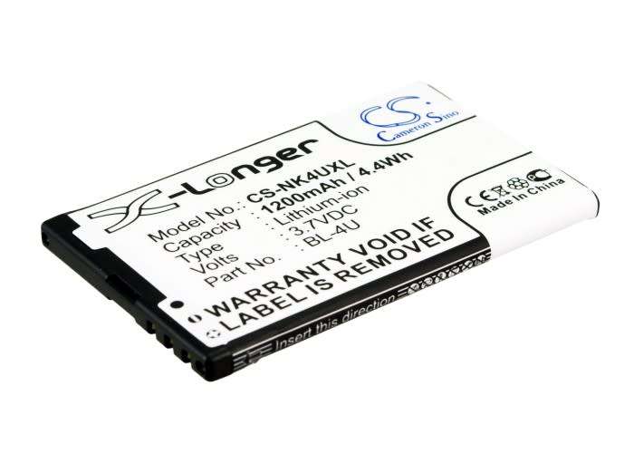Mobile, SmartPhone Battery CS-NK4UXL for NOKIA 301 etc.