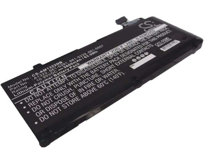 Notebook, Laptop Battery  CS-AM1322NB  for  APPLE MacBook Pro 13 inch 2010 Version etc..