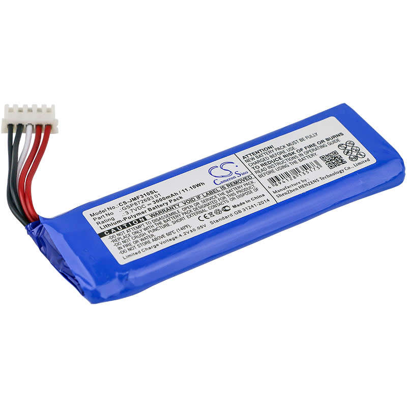 Speaker Battery CS-JMF310SL for JBL Flip 4 Special Edition