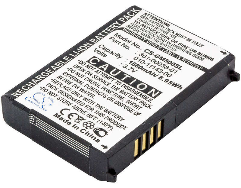 GPS, Navigator Battery CS-GM500SL for Garmin Aera 500 etc.