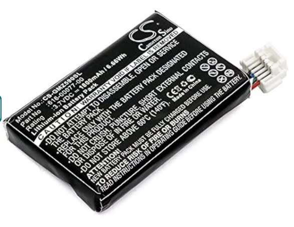 GPS, Navigator Battery  CS-GMZ590SL  for  GARMIN ZUMO 590 361-00077-00 etc.