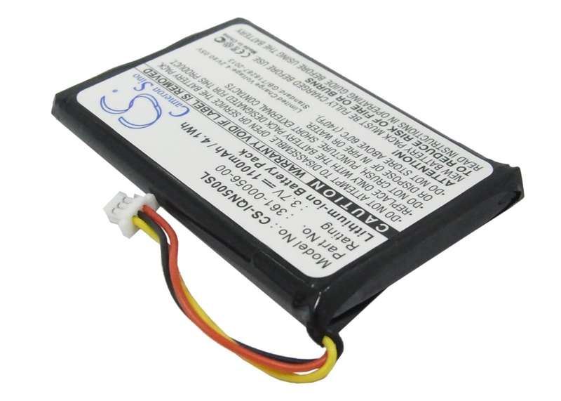 GPS, Navigator Battery CS-IQN500SL for Garmin Nuvi 30 etc.