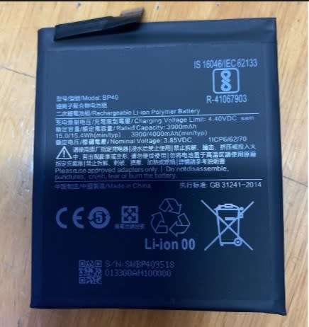 Mobile, SmartPhone Battery   ITCS-XMBP40  for  XIAOMI K20 PRO  BP40 etc.