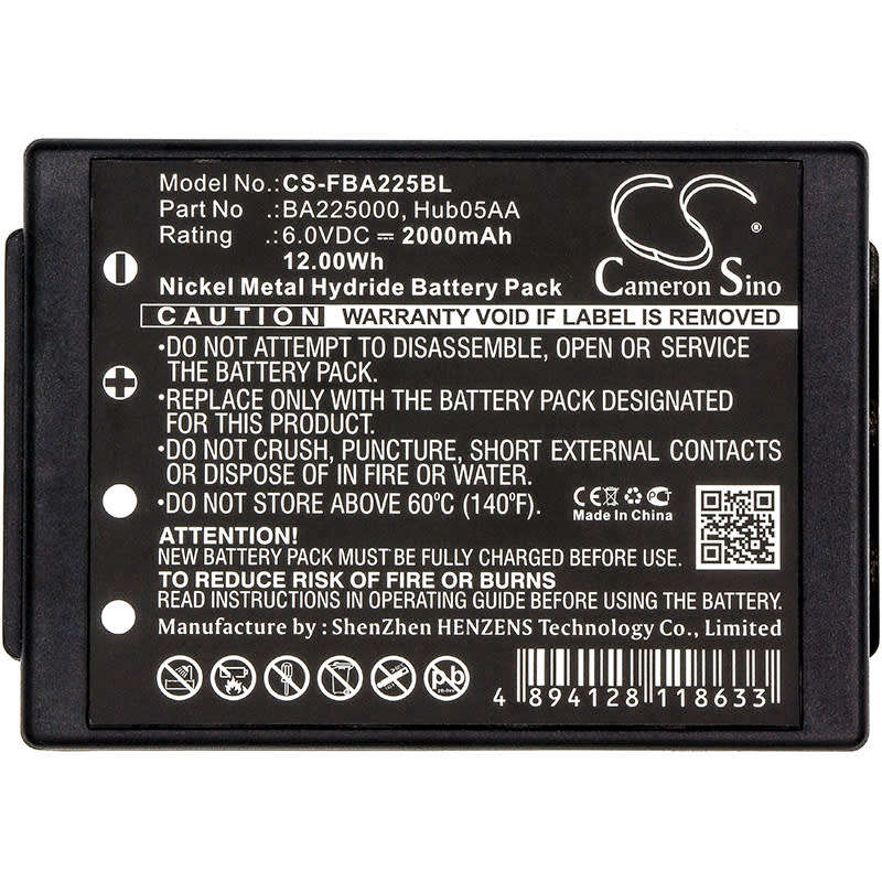 Crane Remote Control Battery CS-FBA225BL for HBC Spectrum 1 etc.