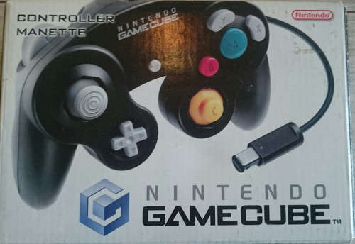 Official Boxed Black GameCube Controller (Retro)