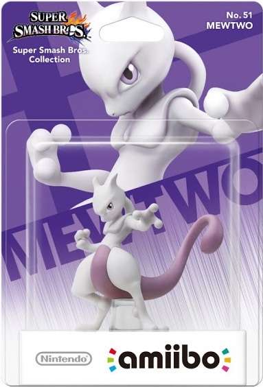 Amiibo Figurine: No 51 Mewtwo (Sealed)