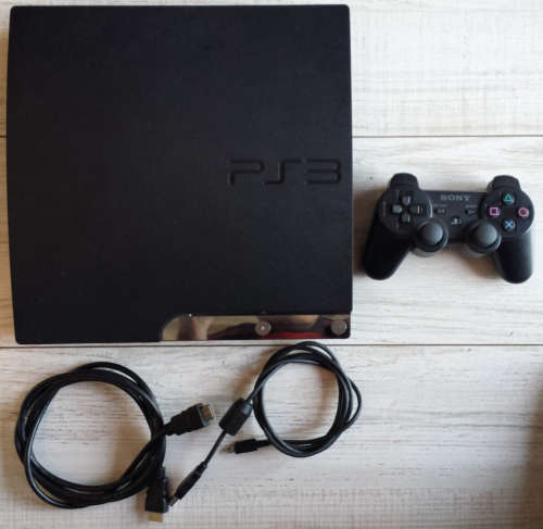 320GB Slimline PS3 Console + Original Controller