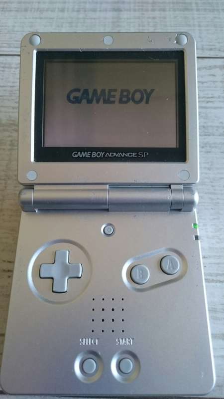 Silver GBA SP Console (Spares)