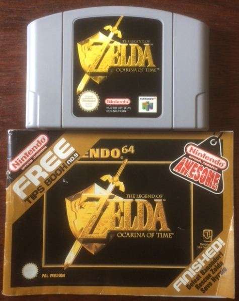 Legend of Zelda: Ocarina of Time + Tips Booklet - N64 (Retro)