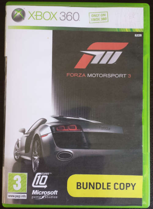 Forza Motorsport 3 - Xbox 360 (Bundle Copy)