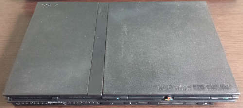 Black PS2 Slimline Console + Generic Controller