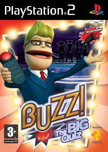 Buzz The Big Quiz + Buzzers - PS2 (Sealed)