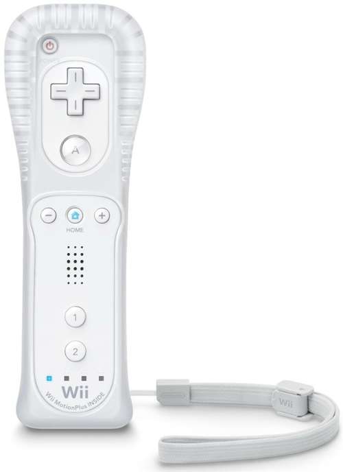 Official Wii Remote (White) (Incl Sleeve + Strap)