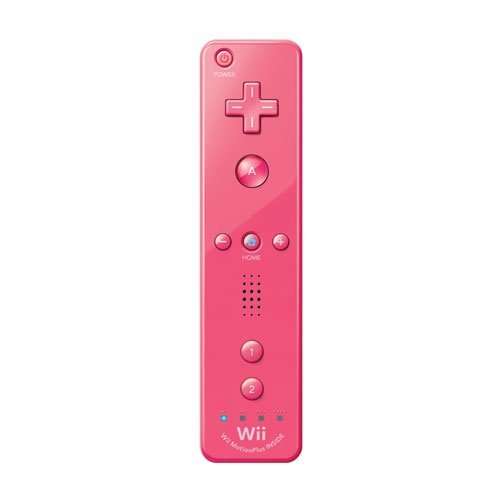 Official Pink Wii Remote Plus (Incl Sleeve + Strap)