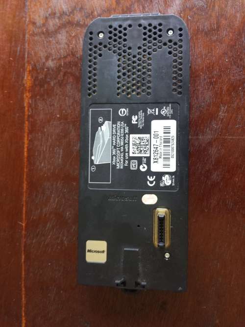 Official Xbox 360 120GB External Hard Drive (Black)