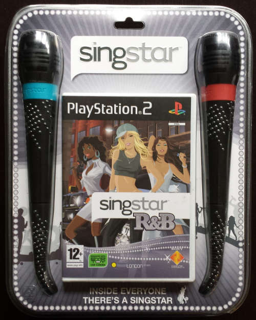 SingStar Wired Microphones + SingStar R & B (Sealed)