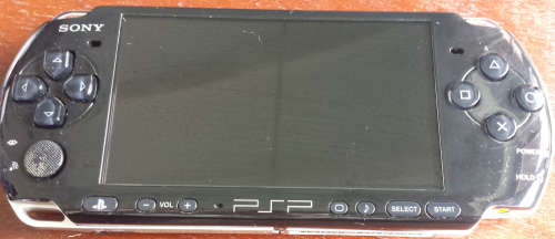 Boxed Piano Black PSP Console 3004, Memory Card, Charger + Games