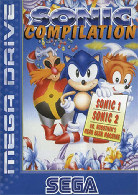 Sonic Compilation (Sonic 1 and 2, Dr Robotnik's Mean Bean Machine) - Mega Drive (Retro)
