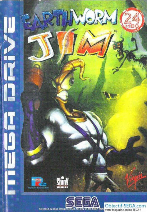Earthworm Jim - Mega Drive (Bootleg) (Retro)