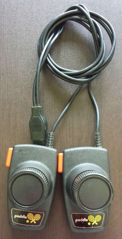 Original Atari 2600 Console, Original Paddle Controllers + Joystick Controller (Retro)