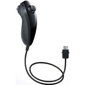 Official Black Wii Nunchuk