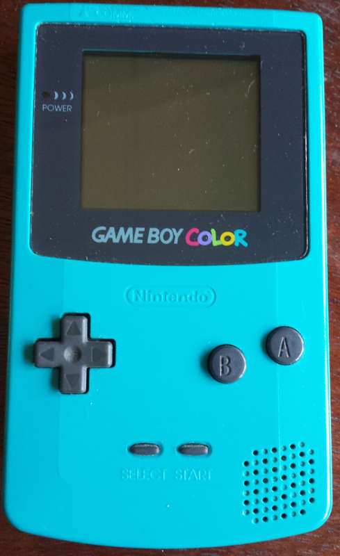 Teal Game Boy Colour Console (Retro)