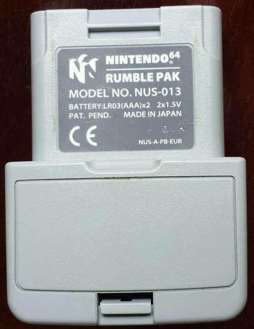 Boxed Official N64 Rumble Pack