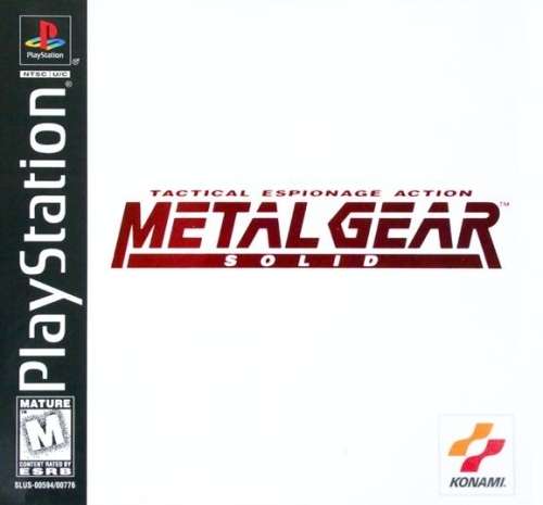 Metal Gear Solid - PS1 (NB! No Disc 1) (NTSC) (Retro)