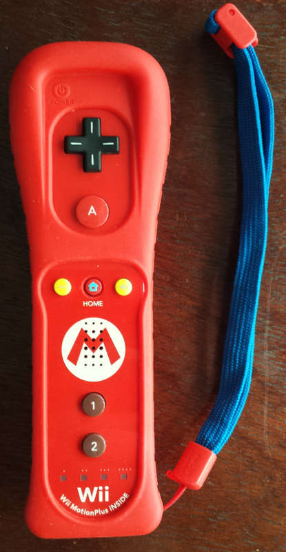 Official Wii Remote Plus Controller (Mario Edition)