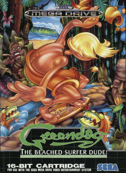 Greendog The Beached Surfer Dude - Mega Drive (Retro)