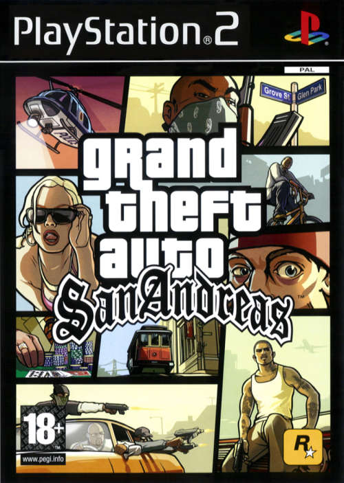 Grand Theft Auto San Andreas - PS2