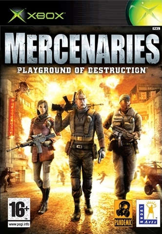 Mercenaries Playground of Destruction - Xbox (Retro)