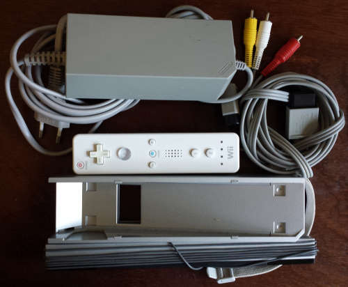 White Wii Console + Original Remote