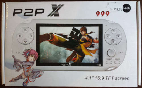 Boxed P2PX Console (64 Bit, 999 games) (Retro)