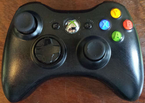 Official Black Xbox 360 Controller
