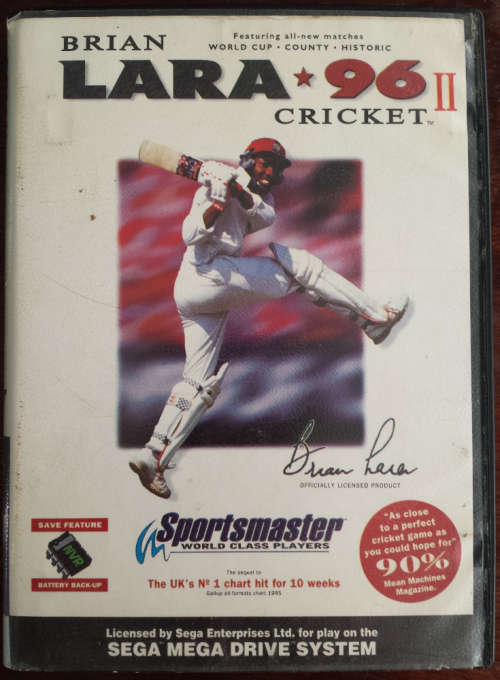 Brian Lara Cricket 96 - Mega Drive (Bootleg) (Retro)