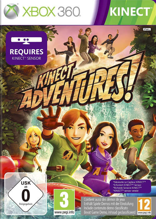 Kinect Sensor + Kinect Adventures