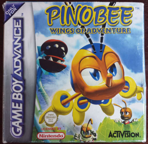 Pinobee Wings of Adventure - Game Boy Advance (Boxed)