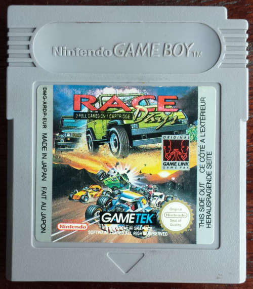 Race Days (2 Full Games) - Game Boy (Retro)