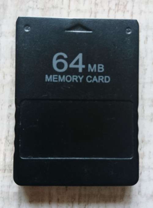 Generic 64 MB Memory card (Black) - PS2