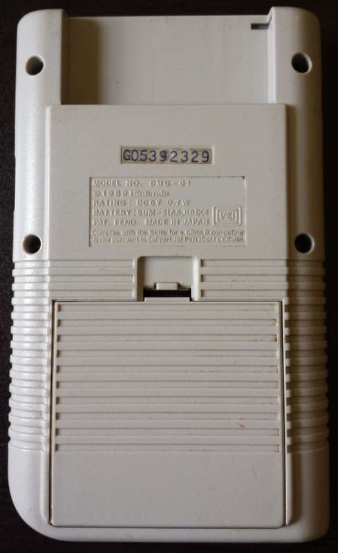 Grey Game Boy Original Console (Retro)