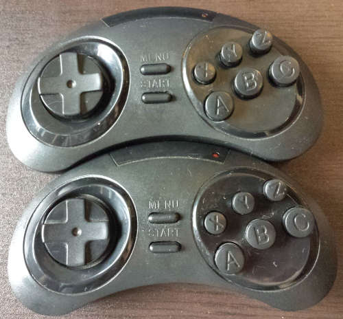 SEGA Genesis Classic Game Console (80 Built-In Games) + 2 Wireless Controllers