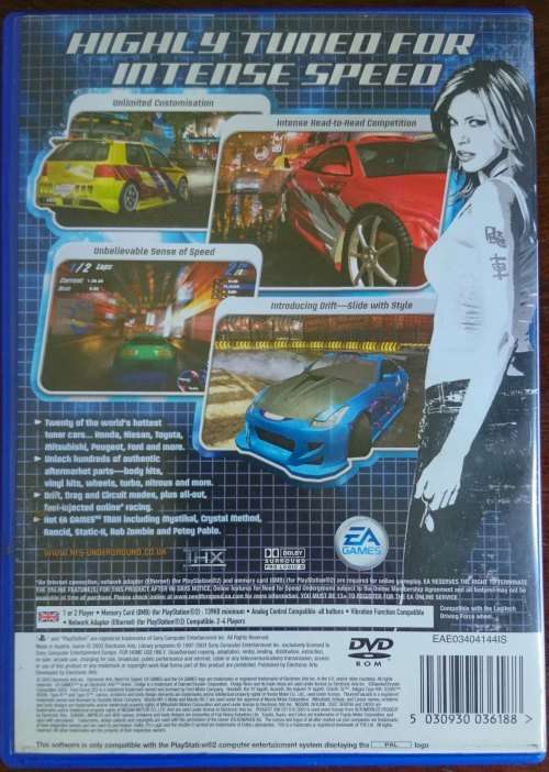 Need For Speed: Underground - PS2