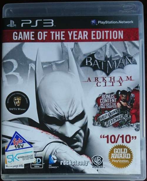 Batman Arkham City GOTY - PS3