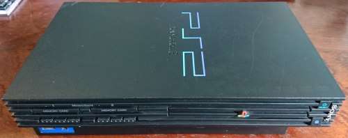 Original Shape PS2 Console, Original Controller + Memory Card