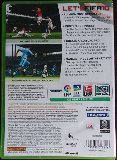 FIFA 10 - Xbox 360