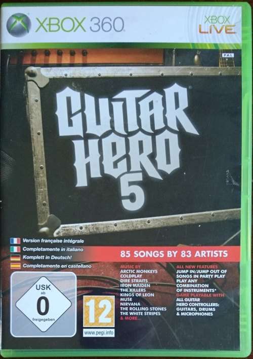 Guitar Hero 5 - Xbox 360