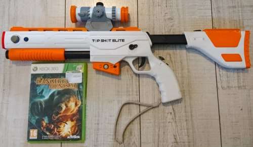 Cabela's Dangerous Hunts 2011 + Top Shot Elite Gun (Including Sensor) - Xbox 360